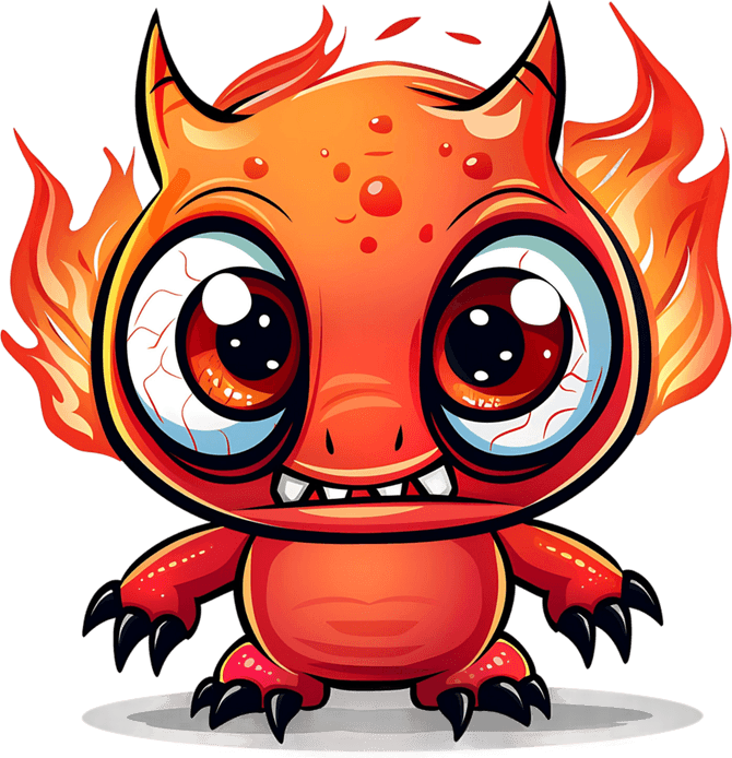 Red Demon Eyes PNG