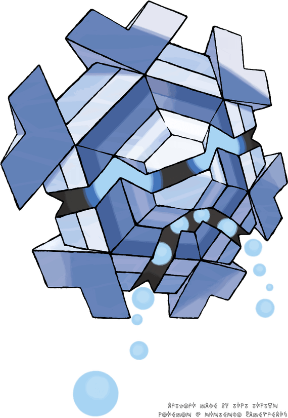 Cryogonal Pokemon PNG