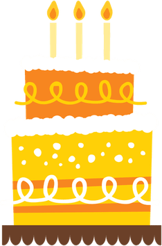Birthday Cake With Balloon PNG