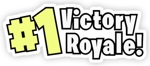 1 Victory Royale PNG