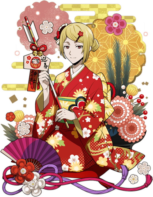 New Year Kimono PNG