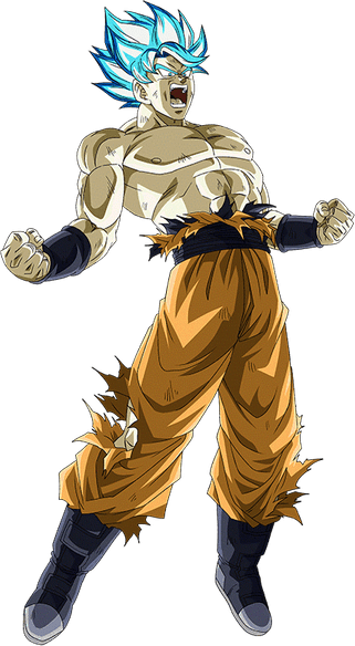Blue Goku PNG
