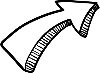 Doodle Arrow PNG