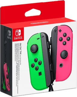 Nintendo Switch Pink And Green PNG