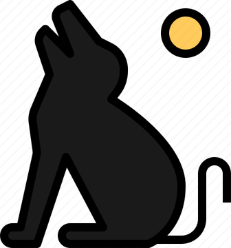 Howling Dog PNG