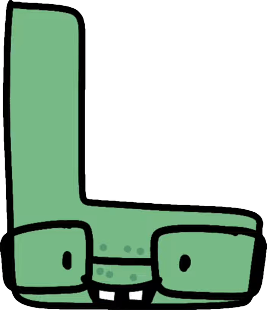 Alphabet Lore Letter L PNG