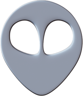 Y2k Skull PNG
