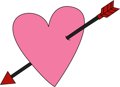 Valentines Day Arrow PNG