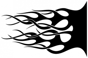 Black Fire PNG