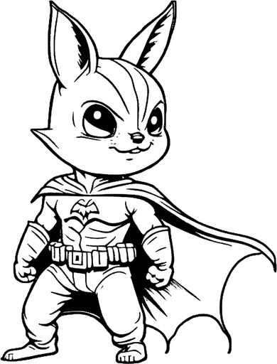 Cute Batman PNG