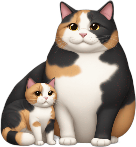 Obese Cat PNG