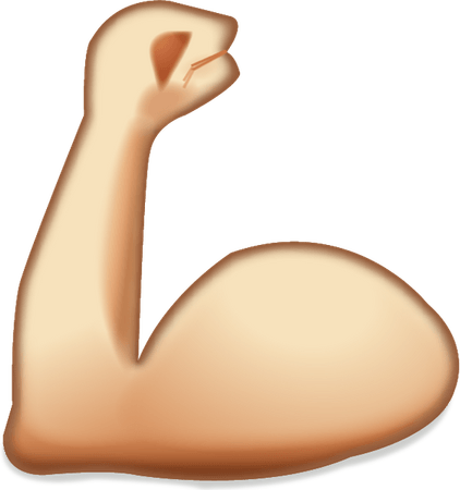 Muscle Emoji PNG