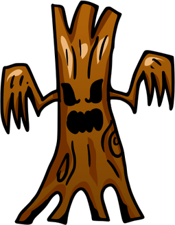 Scary Tree PNG