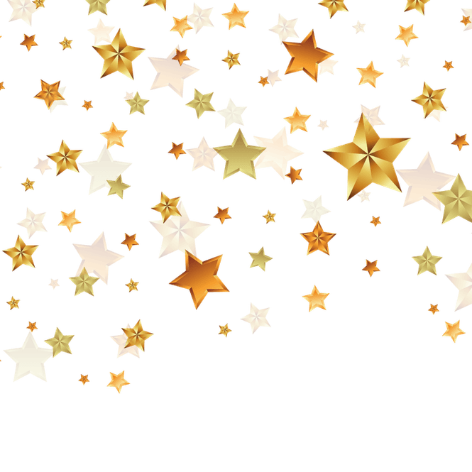 Gold Stars PNG
