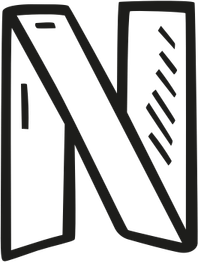 Netflix Logo Black PNG