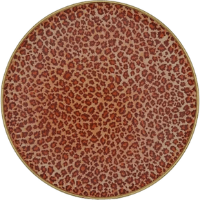 Leopard Print Circle PNG
