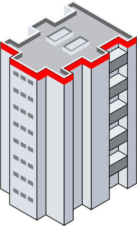 3d Building PNG