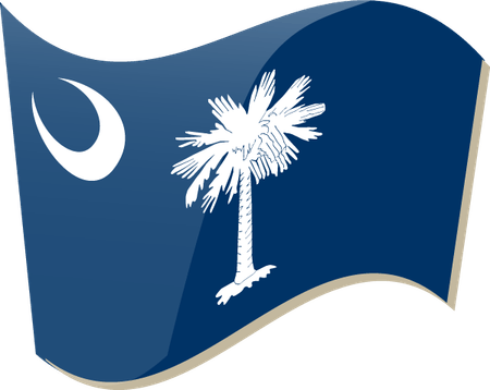 South Carolina State Flag PNG