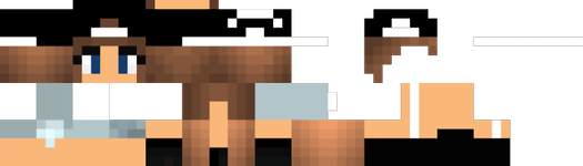Girl Minecraft Skins PNG
