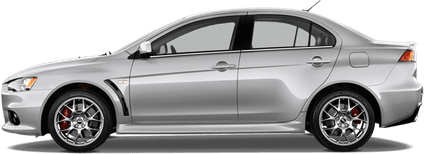 Mitsubishi Lancer Evolution X PNG