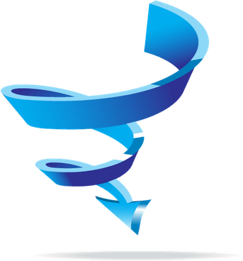 Spiral Arrow PNG