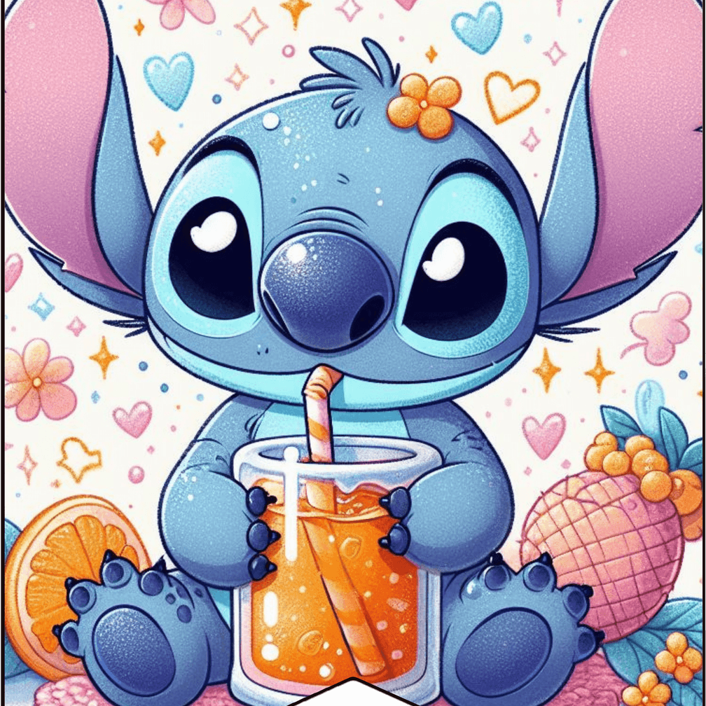 Birthday Stitch PNG