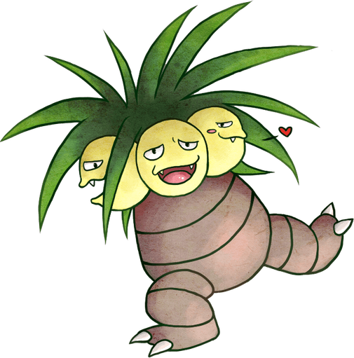 Exeggutor Pokemon PNG