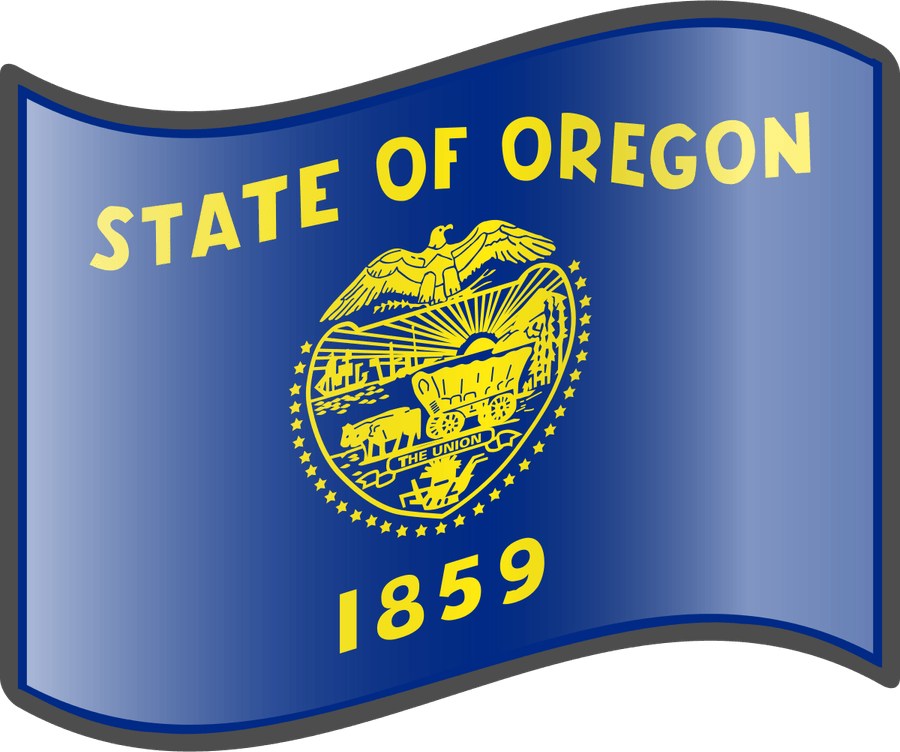 Oregon Flag PNG