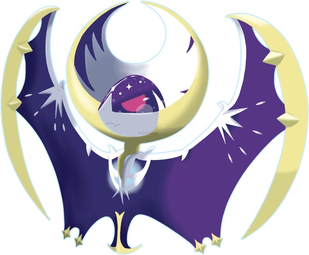 Lunala Pokemon PNG