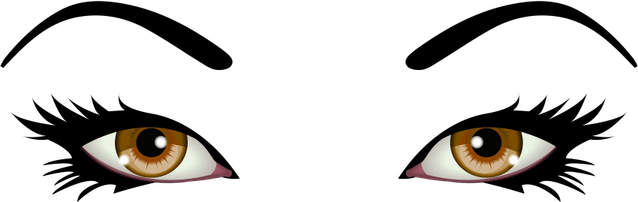 Baddie Eyes PNG