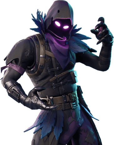 Fornite Frozen Raven PNG