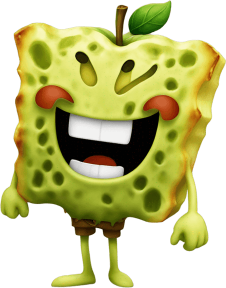 Laughing Spongebob PNG
