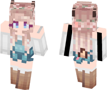 Minecraft Girl Skins PNG