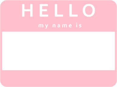 Name Tag PNG