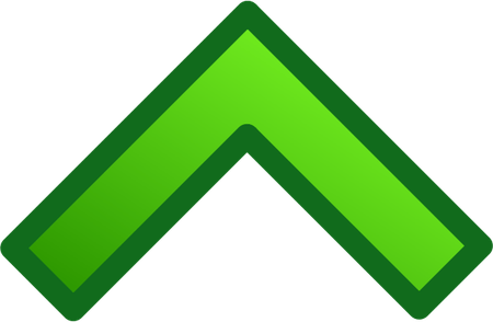 Pointing Up Arrow PNG