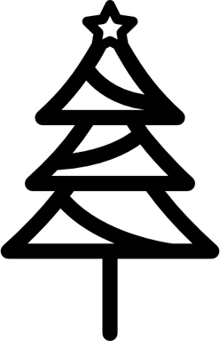Christmas Tree Logo PNG