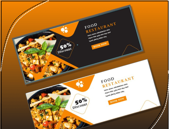 Restaurant Banner PNG
