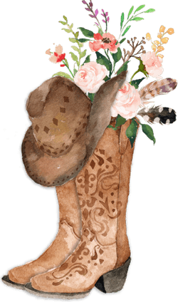 Cowgirl Boot PNG
