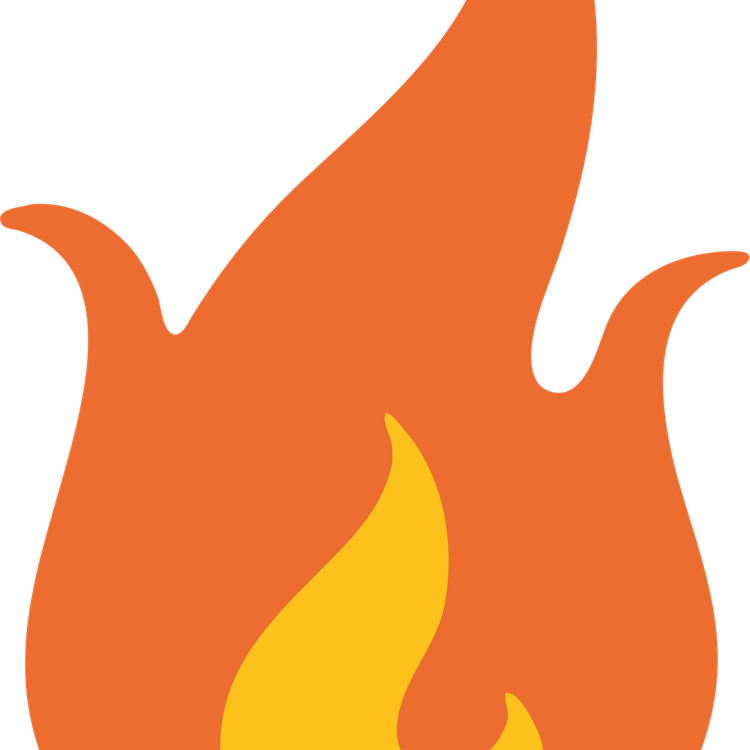 Flame Emoji PNG
