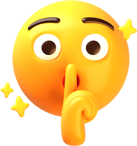Shh Emoji PNG