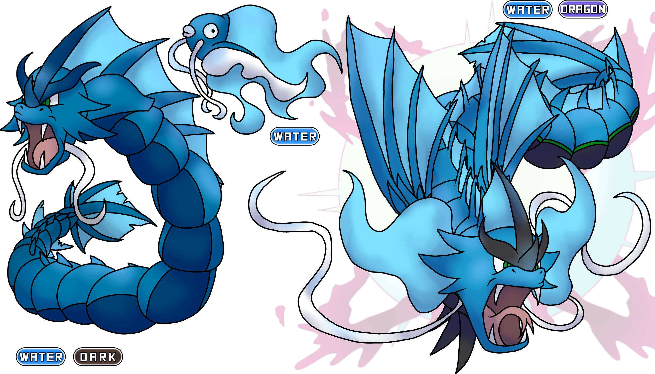 Gyarados Pokemon PNG
