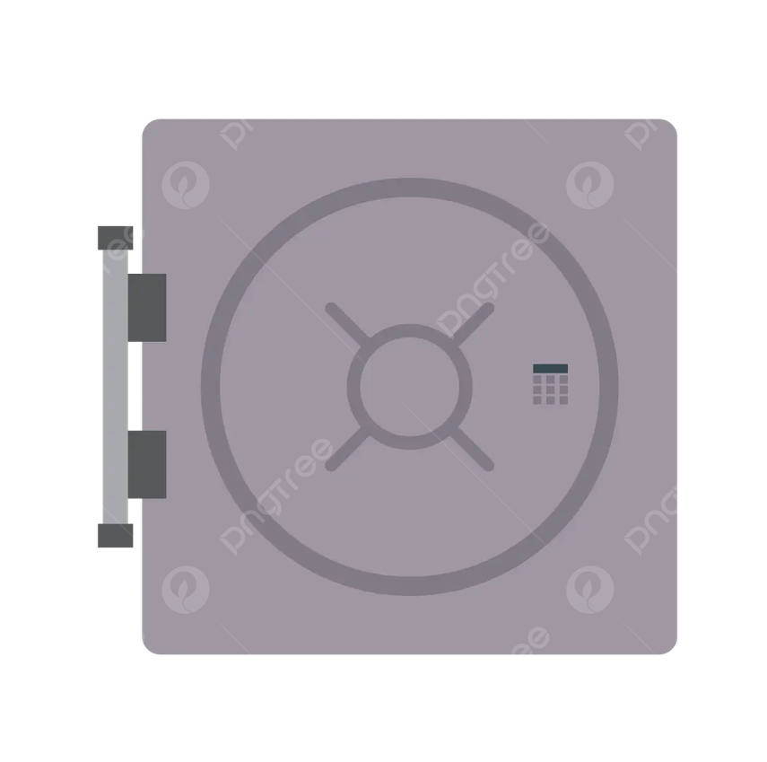 Bank Vault Door PNG