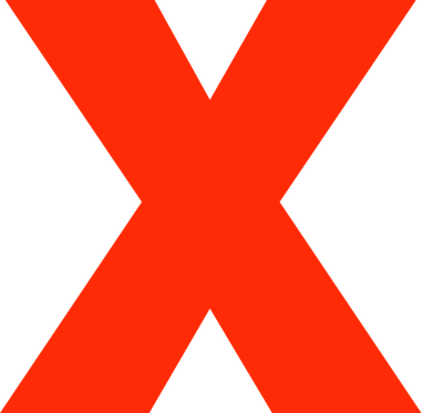Tedx X Logo PNG