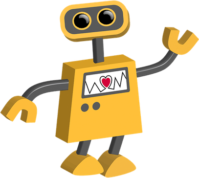 Yellow Robot PNG