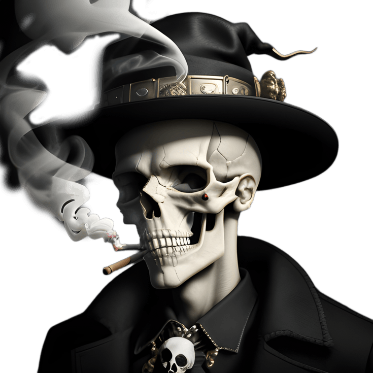 Cool Skull PNG