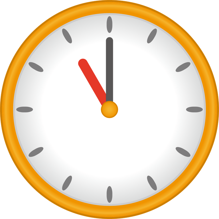 Clock Emoji PNG