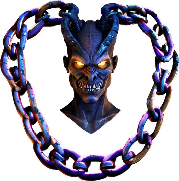Demon Skull PNG
