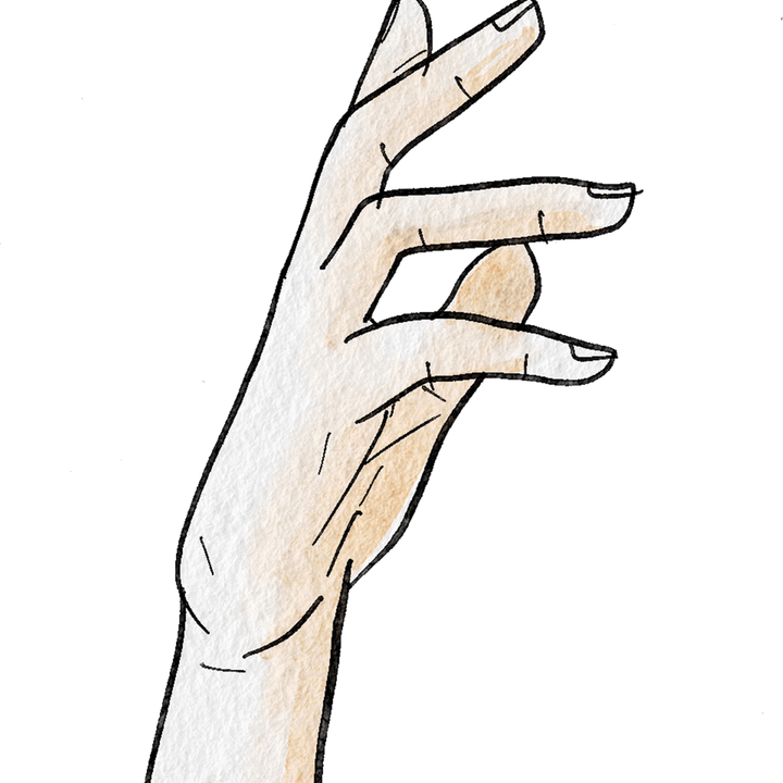 Anime Hand PNG