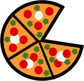 Cartoon Pizza PNG