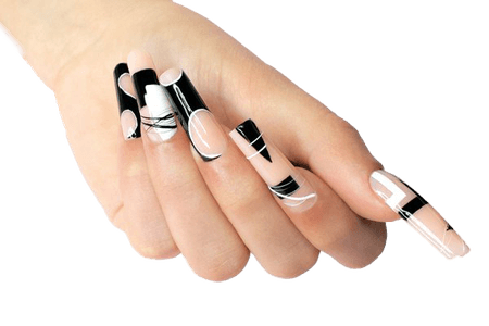 Acrylic Nails PNG